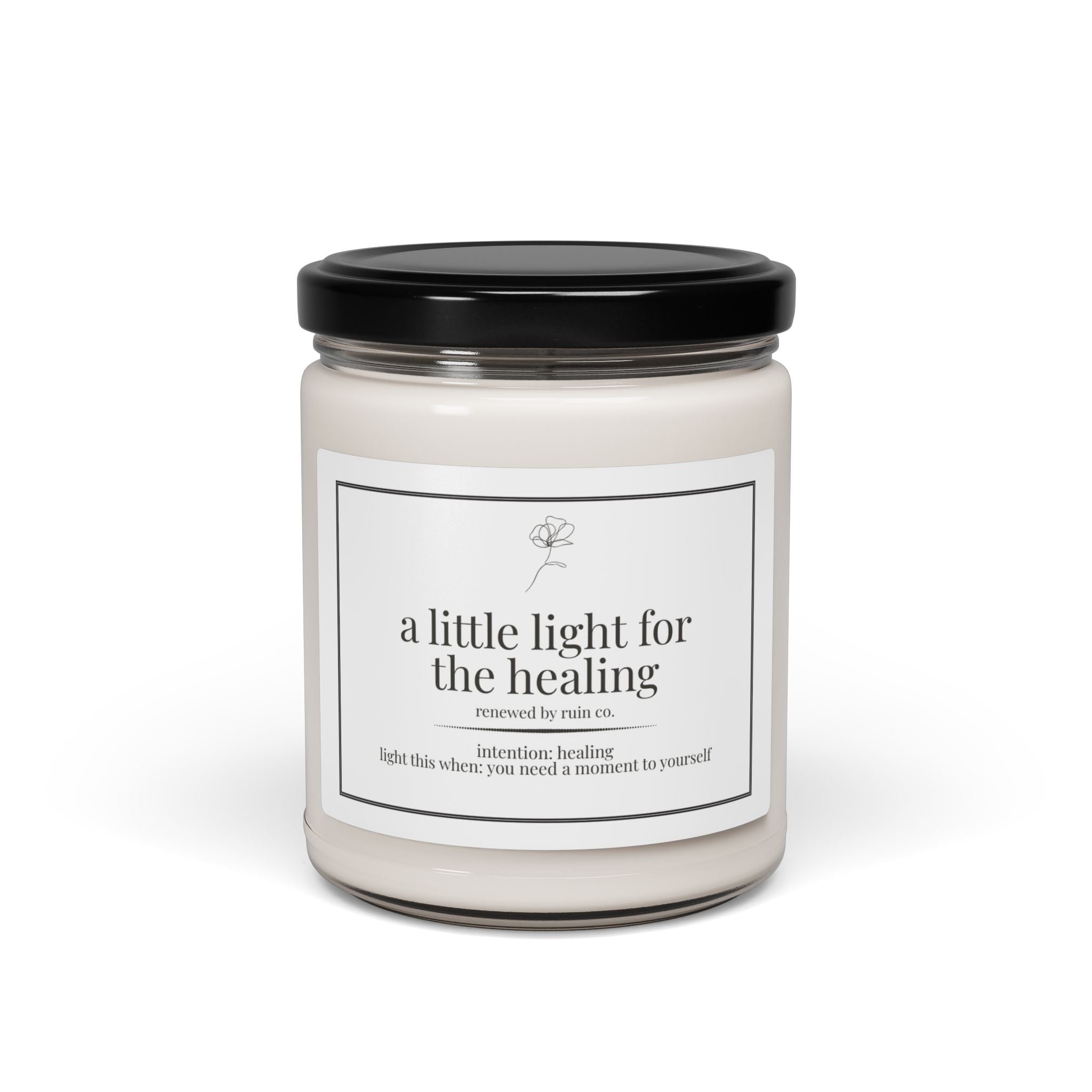 a little light for the healing Candle | Scented Soy, 9oz