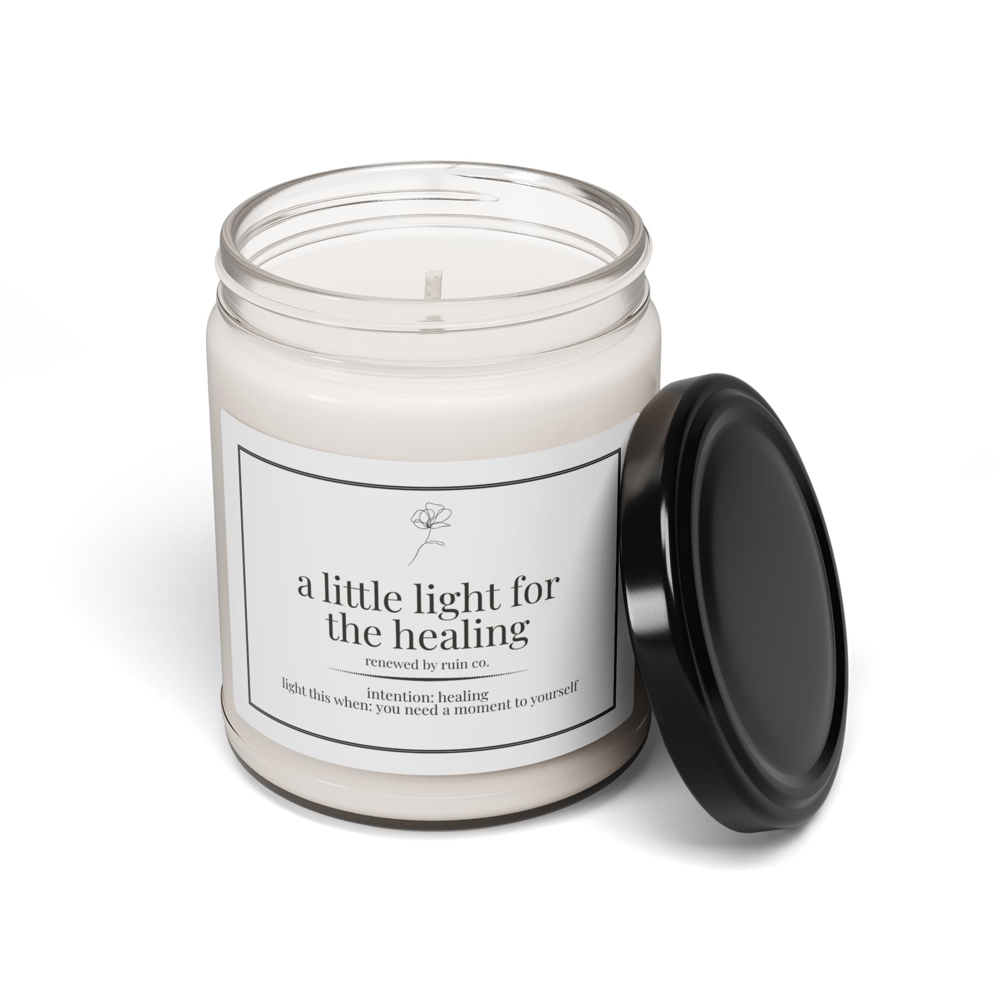 a little light for the healing Candle | Scented Soy, 9oz